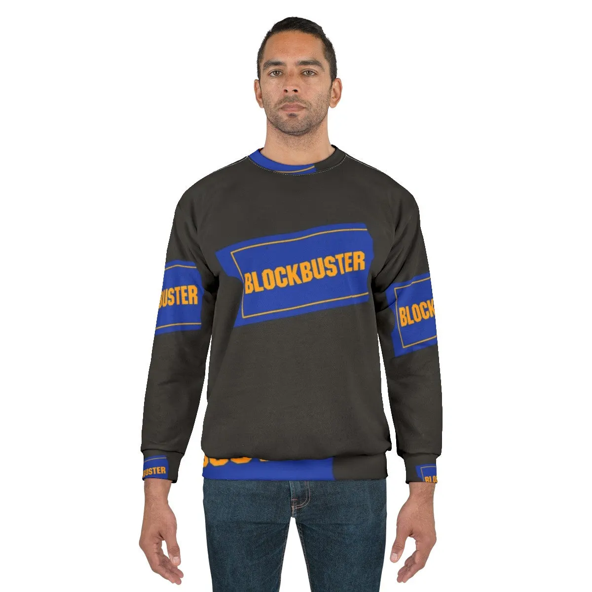 90s Blockbuster Video Logo Vintage Sweatshirt