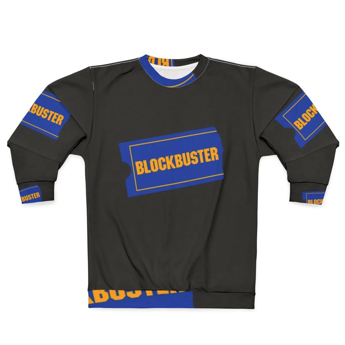90s Blockbuster Video Logo Vintage Sweatshirt