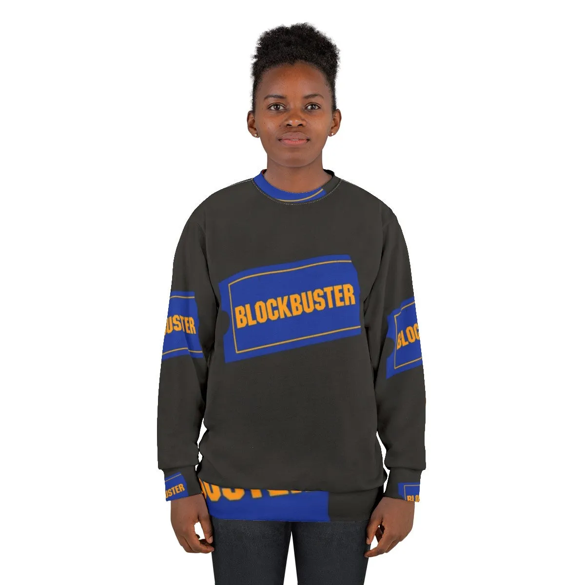 90s Blockbuster Video Logo Vintage Sweatshirt