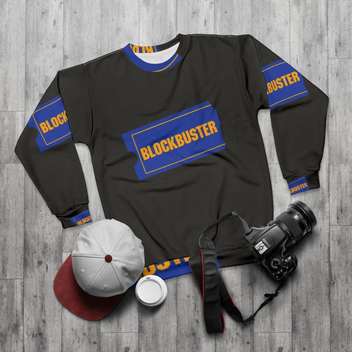 90s Blockbuster Video Logo Vintage Sweatshirt