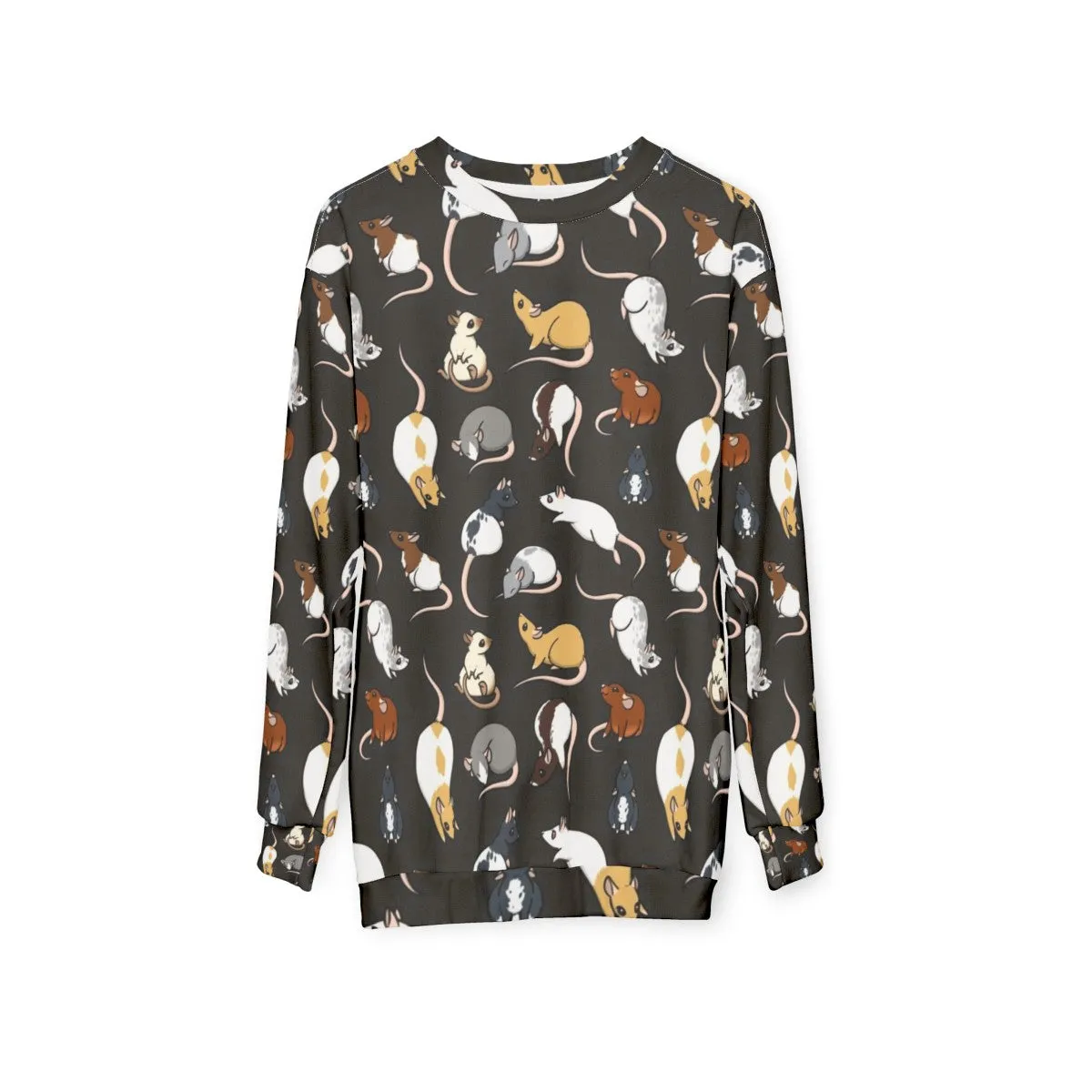 Adorable Rats Hooded Sweatshirt - Cute Rat Art Design