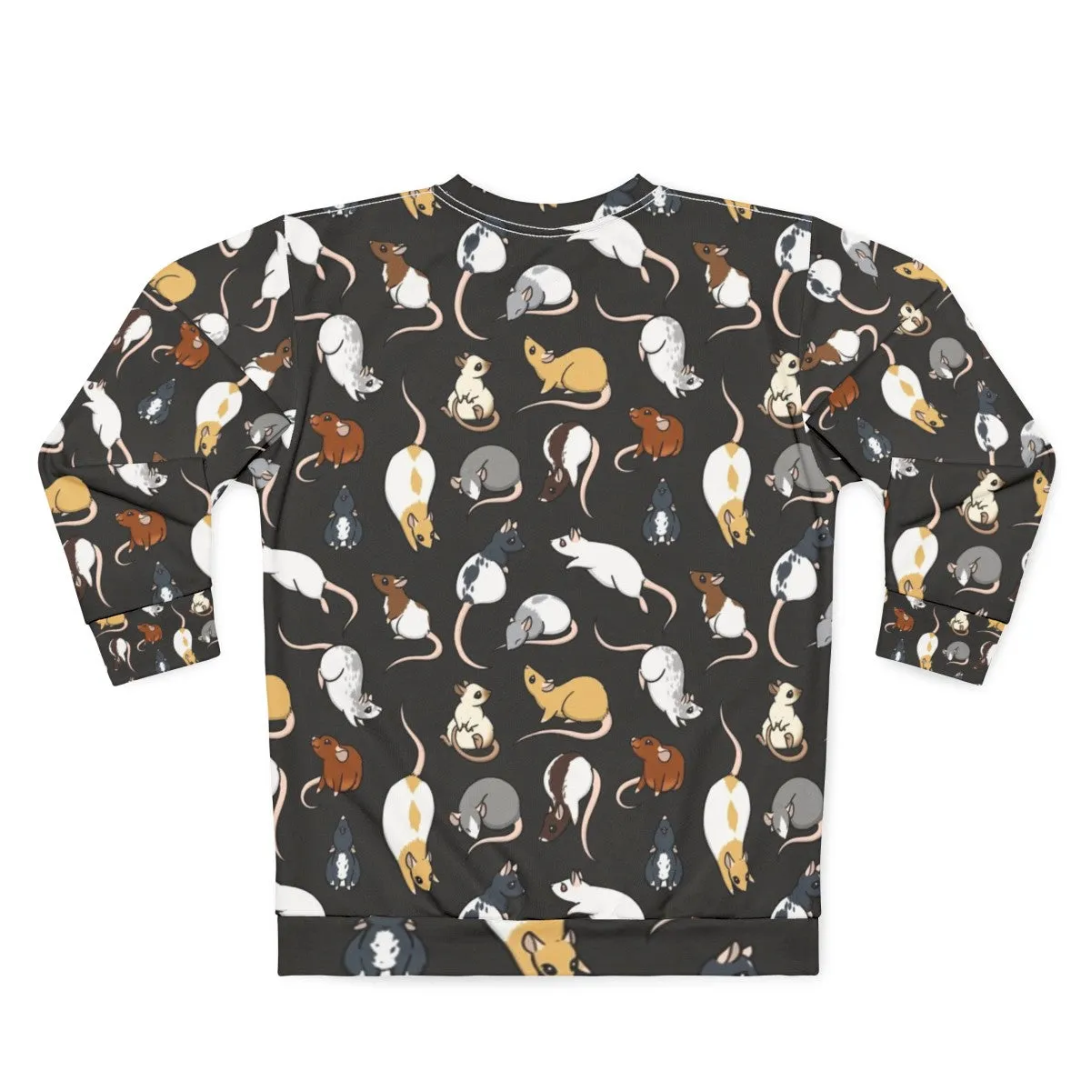 Adorable Rats Hooded Sweatshirt - Cute Rat Art Design