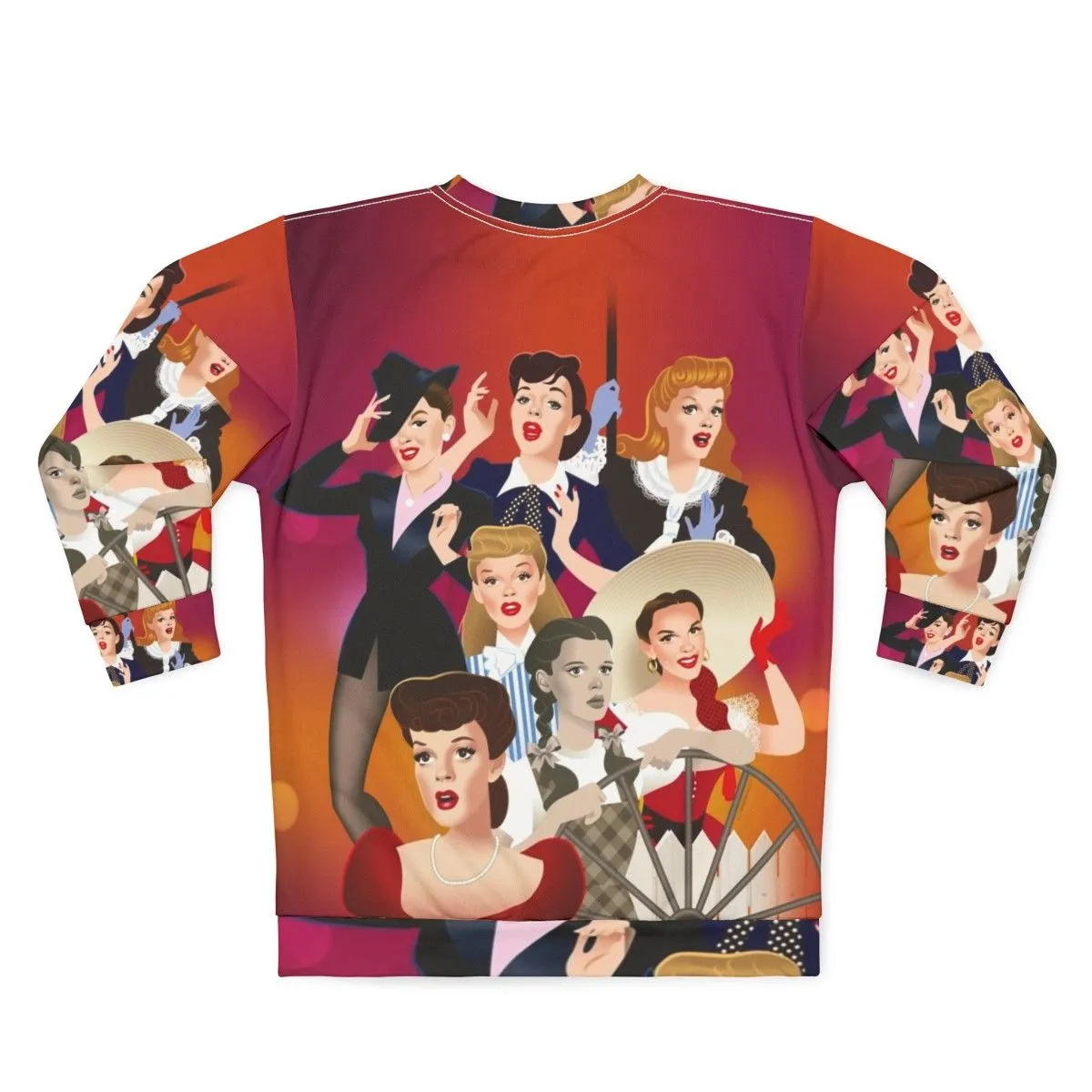 Alejandro Mogollo Art Hollywood Icon Movie Star Sweatshirt