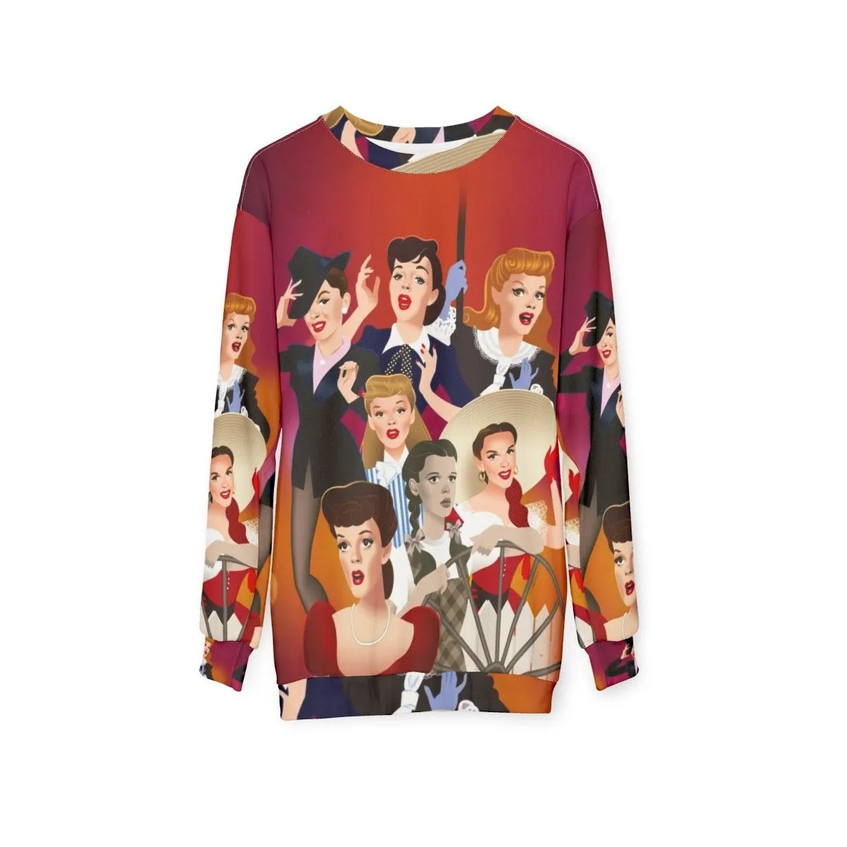 Alejandro Mogollo Art Hollywood Icon Movie Star Sweatshirt