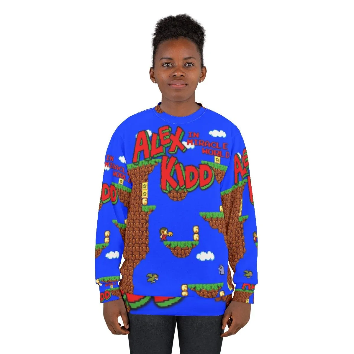 Alex Kidd In Miracle World Retro Gaming Sweatshirt