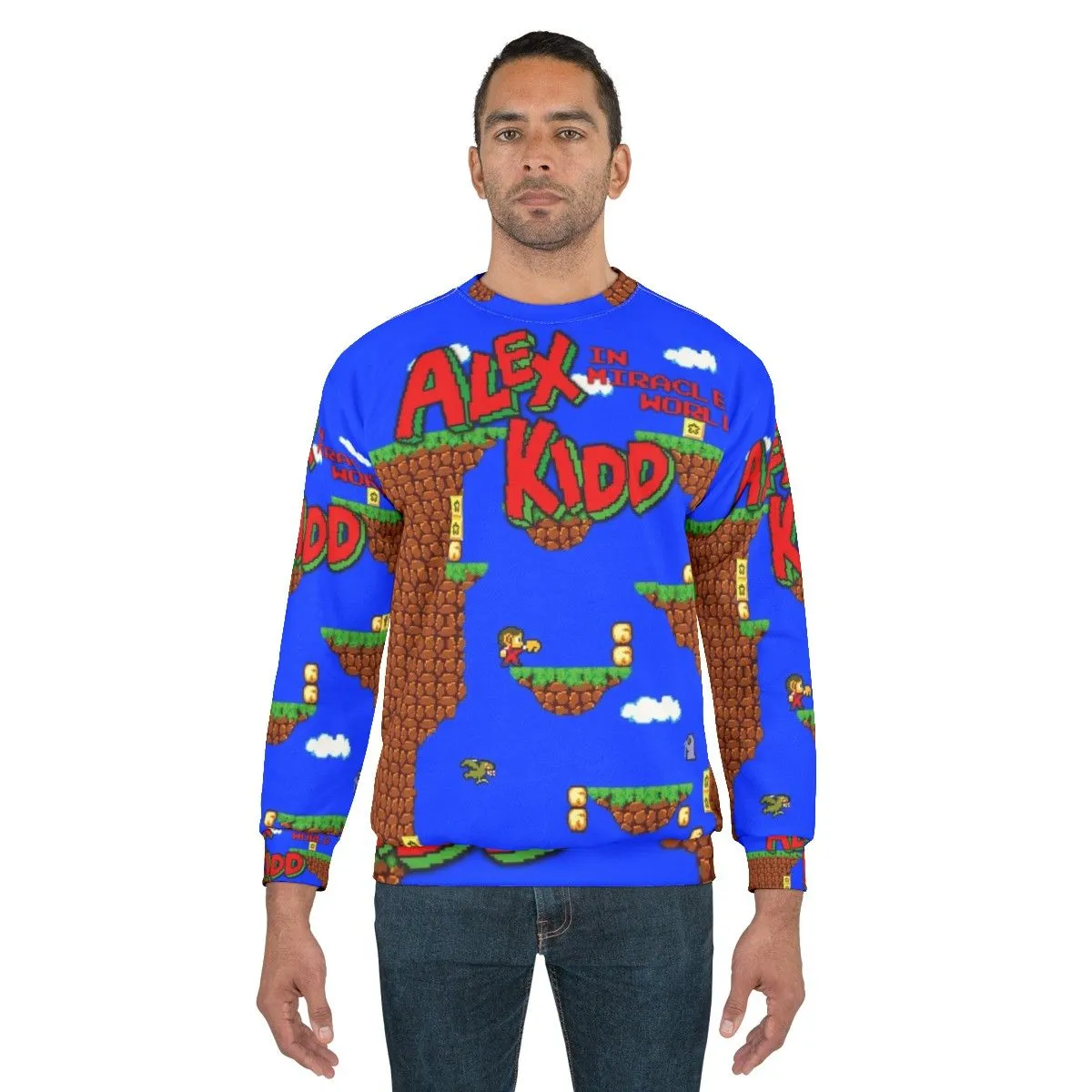 Alex Kidd In Miracle World Retro Gaming Sweatshirt
