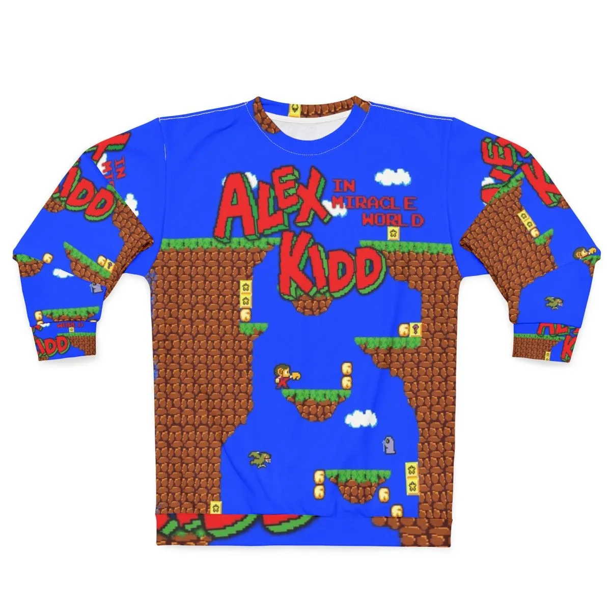 Alex Kidd In Miracle World Retro Gaming Sweatshirt