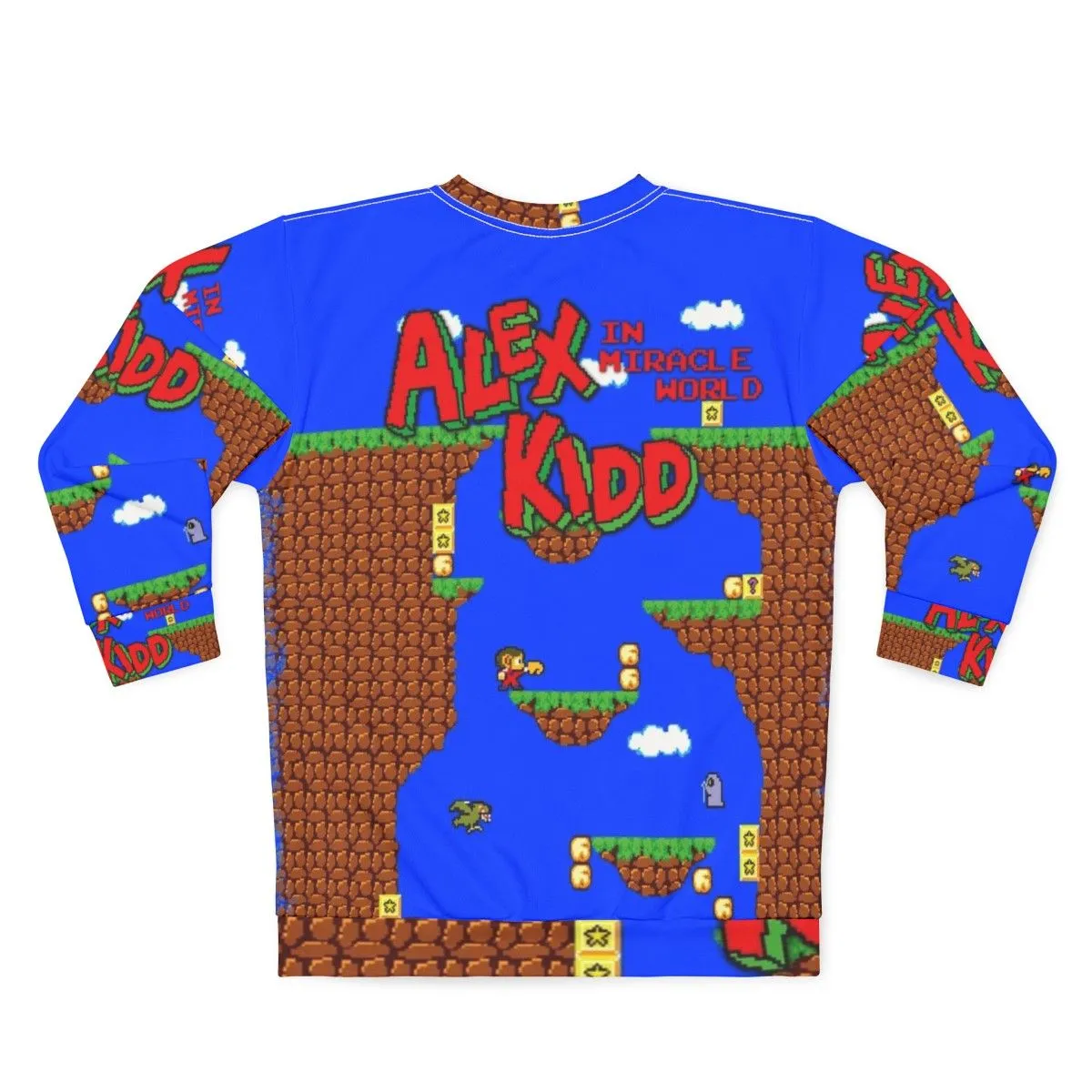 Alex Kidd In Miracle World Retro Gaming Sweatshirt