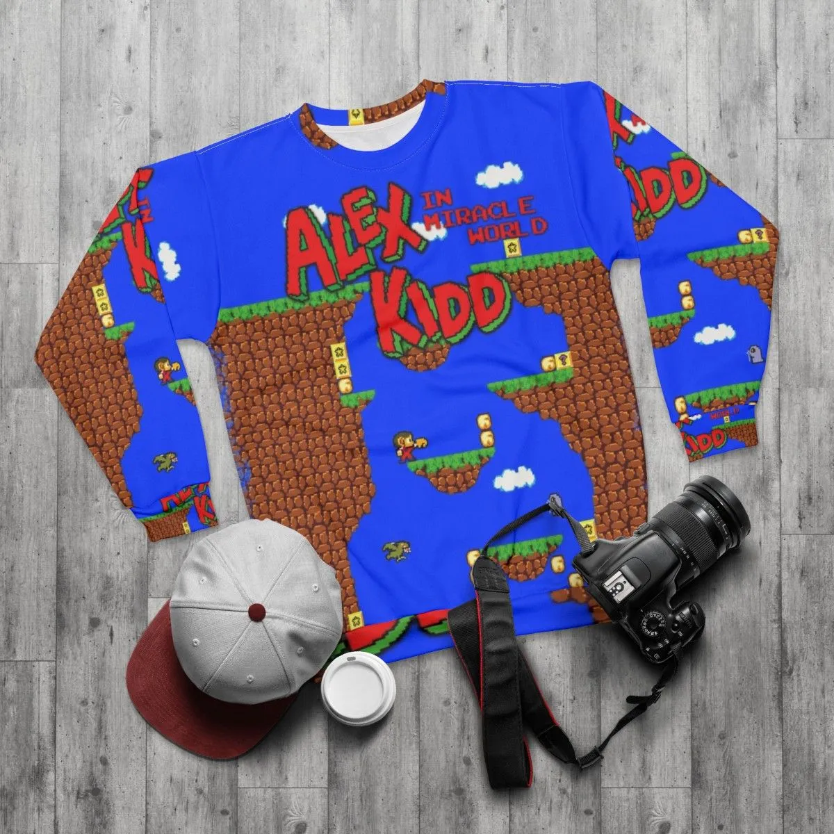 Alex Kidd In Miracle World Retro Gaming Sweatshirt