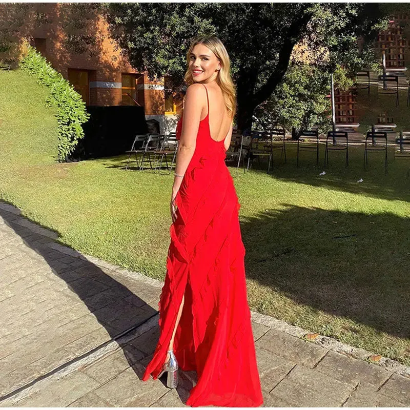 Arabella – Maxi Dress with Ruffles