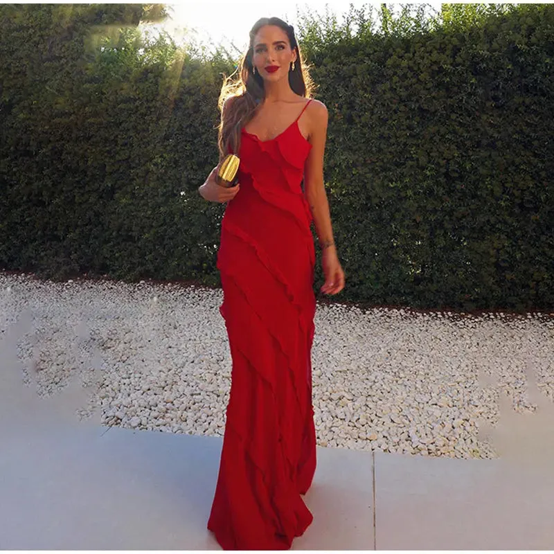 Arabella – Maxi Dress with Ruffles