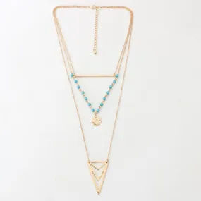 Aztec Layer Pendant