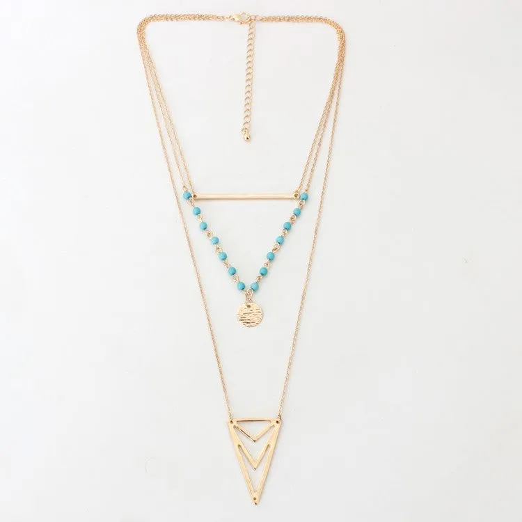 Aztec Layer Pendant