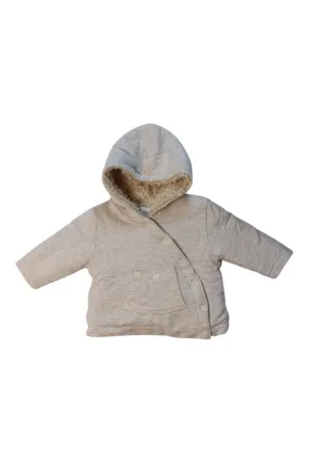 Babycottons Hooded Quilted Jacket 3T