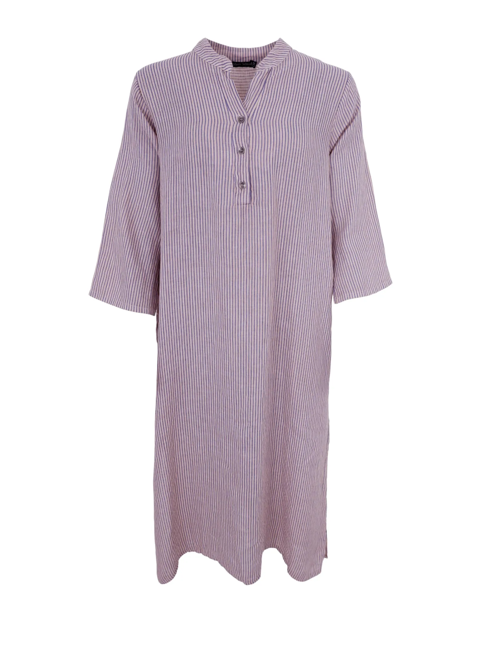 BCMELINA linen shirt dress - Calypso Rose