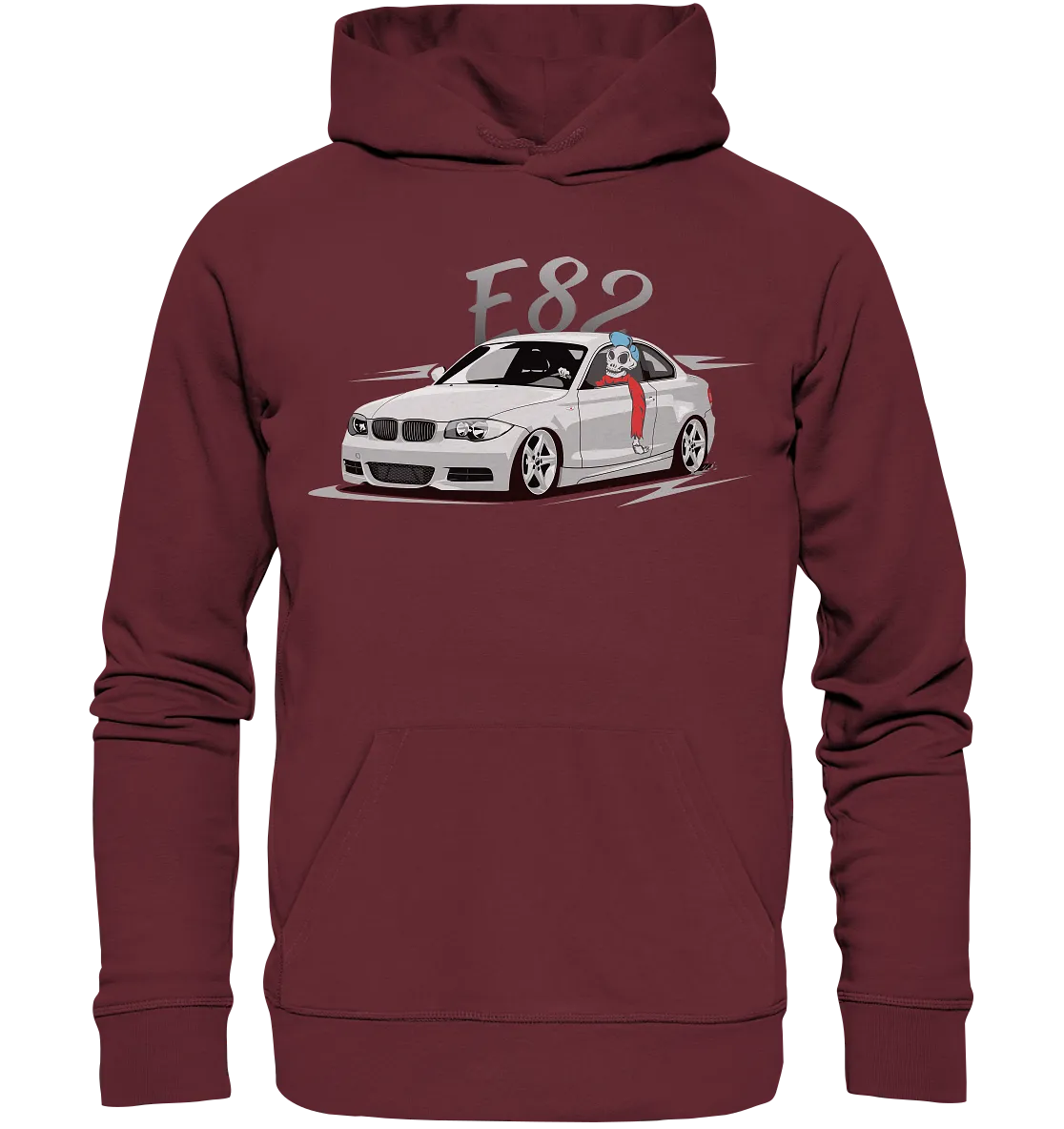 BGKE82SKULLHD - Organic Hoodie