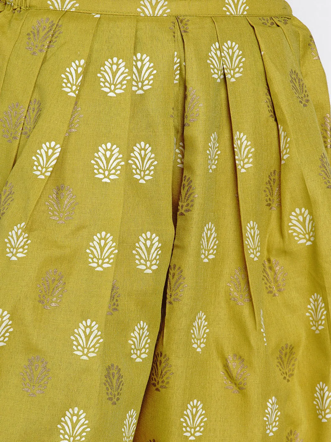 Bitiya By Bhama Green Kurta Set