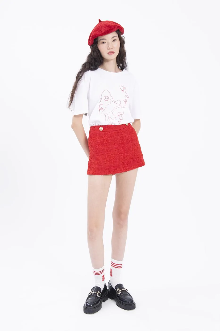 BSL Women Skirt like mini short - Beloeil