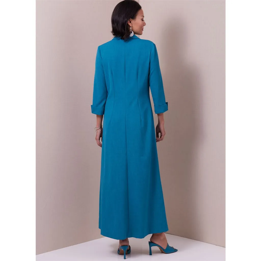 Butterick Pattern B6974 Misses' Shirt Dress with Sleeve Variations by Palmer / Pletsch