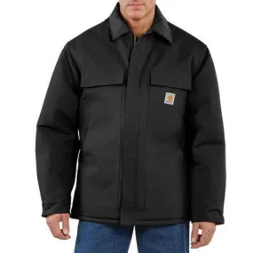 Carhartt 3X Regular Black Arctic Quilt-Lined 12 Ounce Cotton Duck Traditional Coat