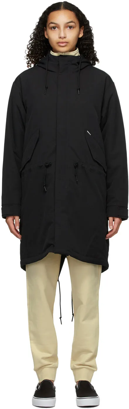Carhartt Work In Progress Black Addison Coat
