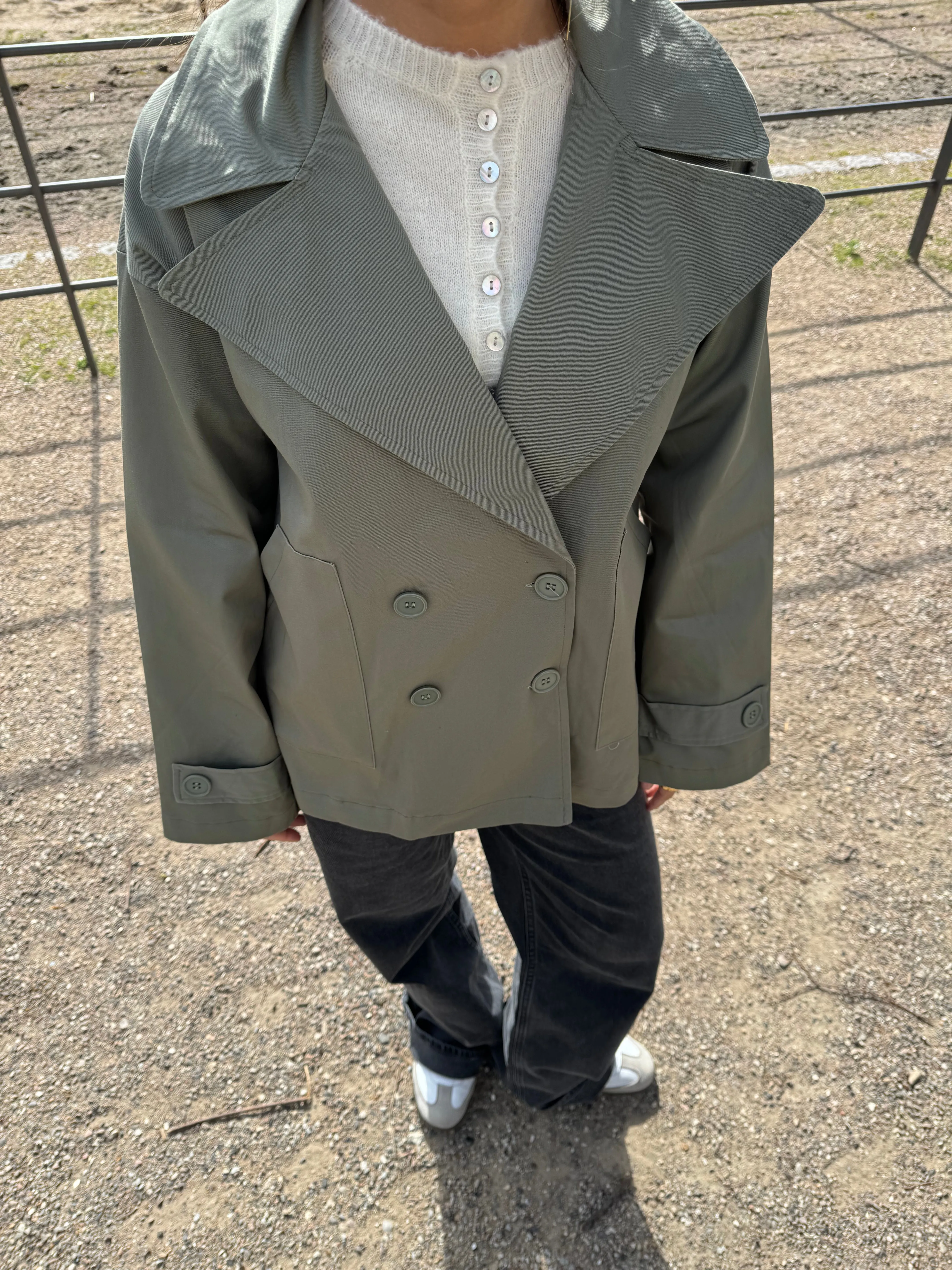 Catinka trenchcoat - Khaki