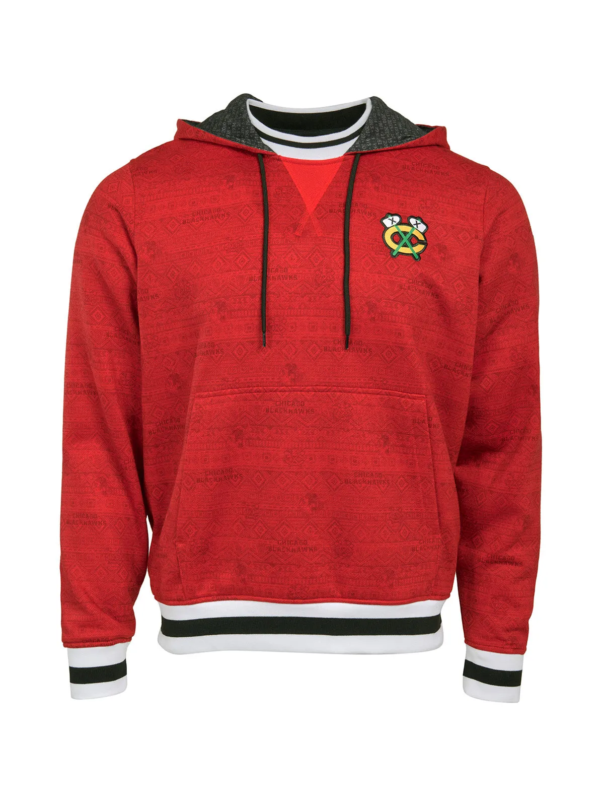 Chicago Blackhawks Crew Neck Hoodie