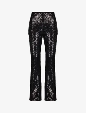 Commando Sequin Flared Legging - Black