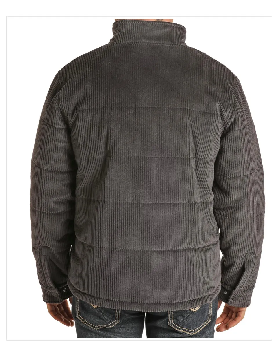 Corduroy Puff Jacket