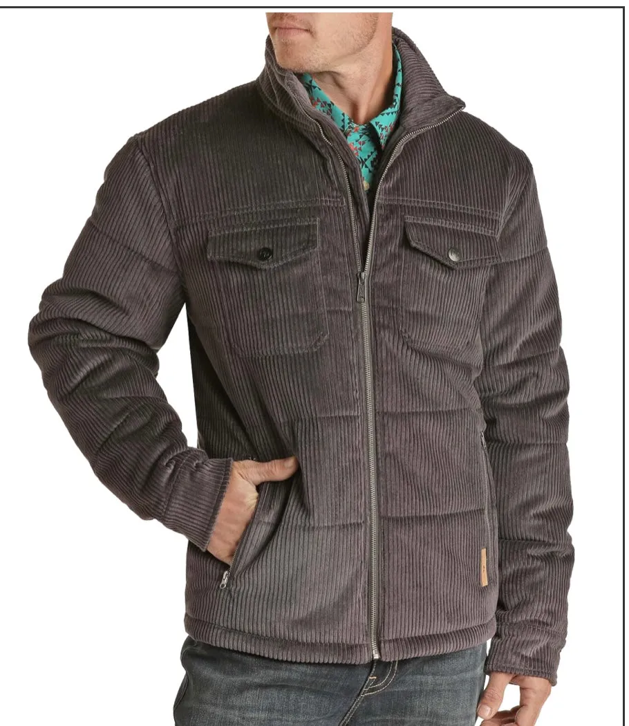 Corduroy Puff Jacket