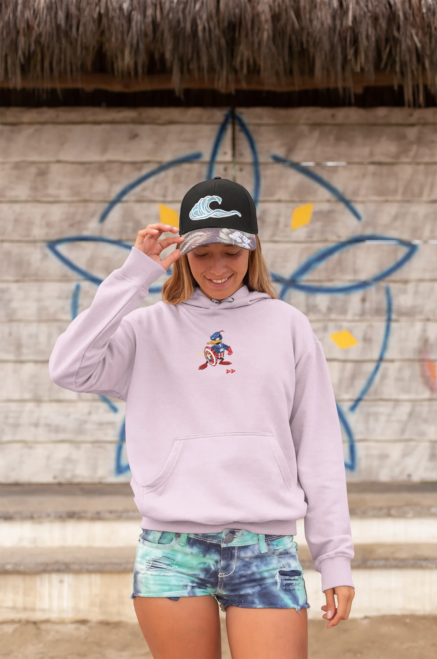 Donald Duck Cap'n America
