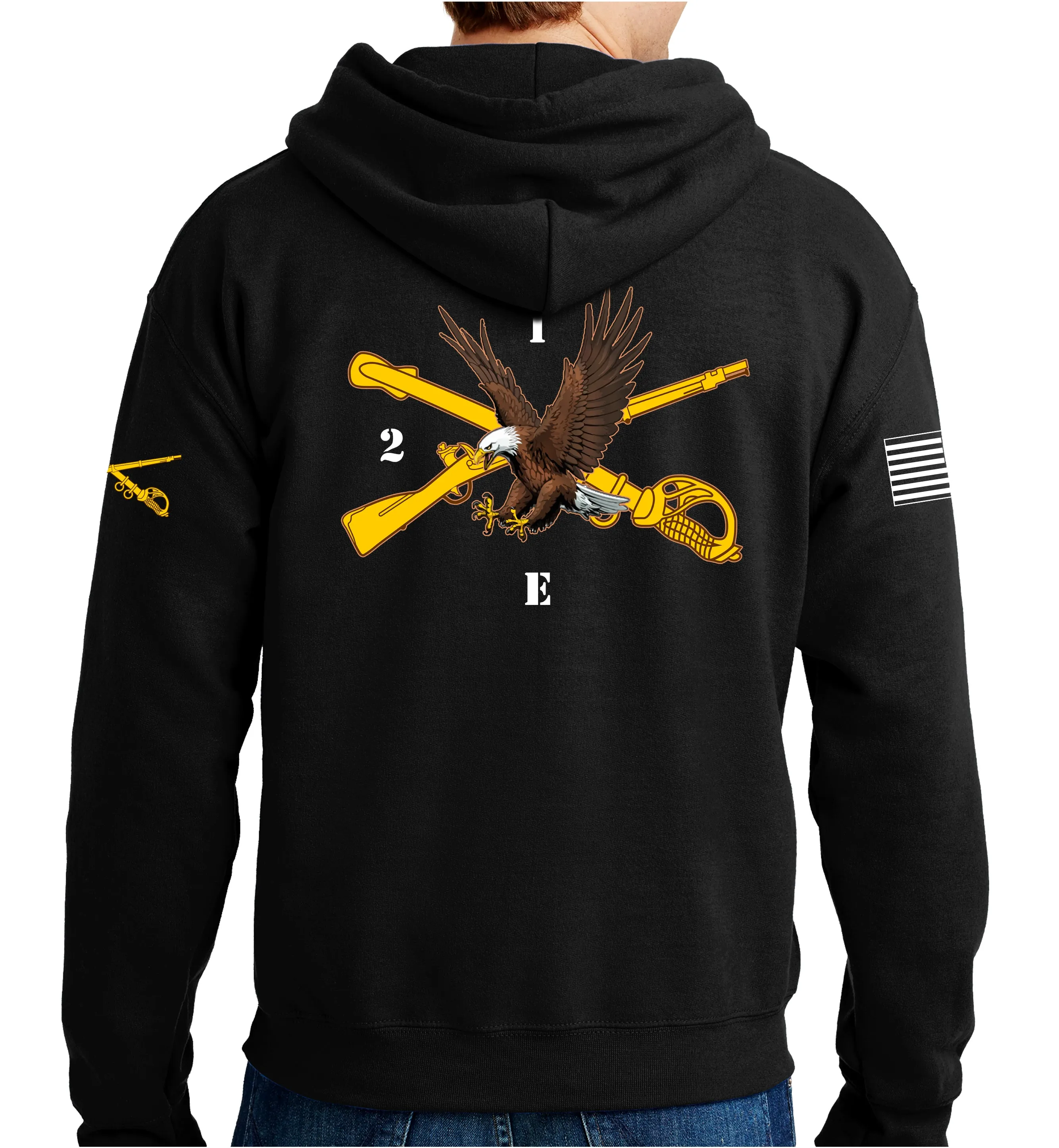 E Troop Hoodie Sweatshirt. This sweatshirt is NOT approved for PT.