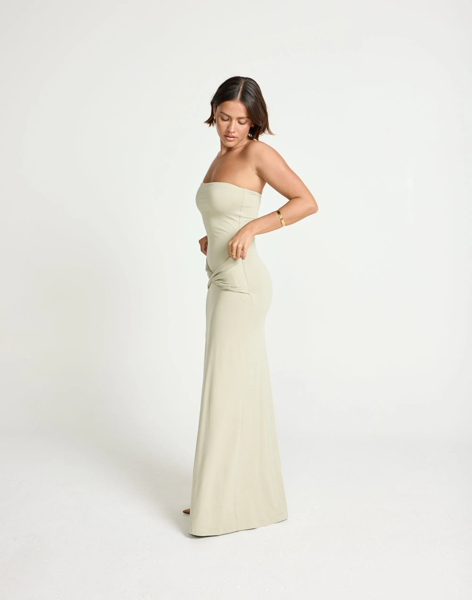 Edela Maxi Dress (Seagrass)