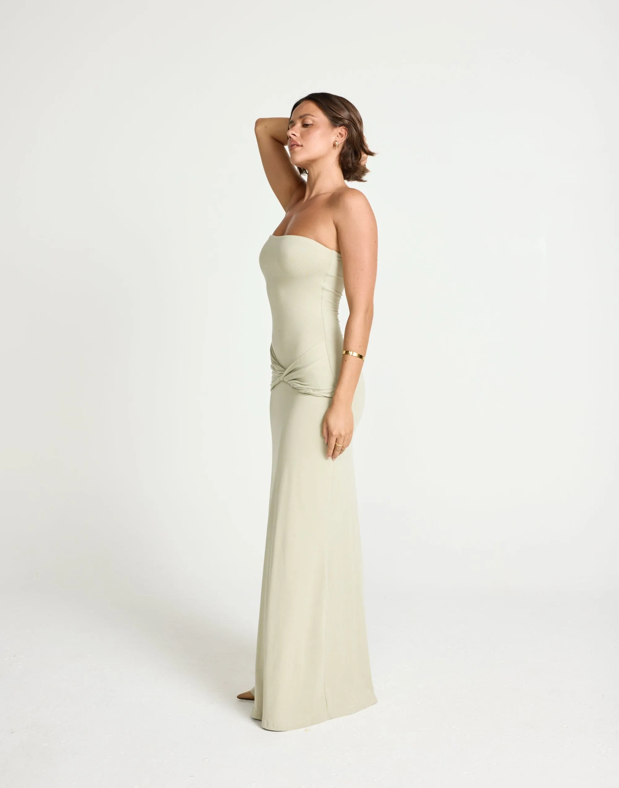Edela Maxi Dress (Seagrass)