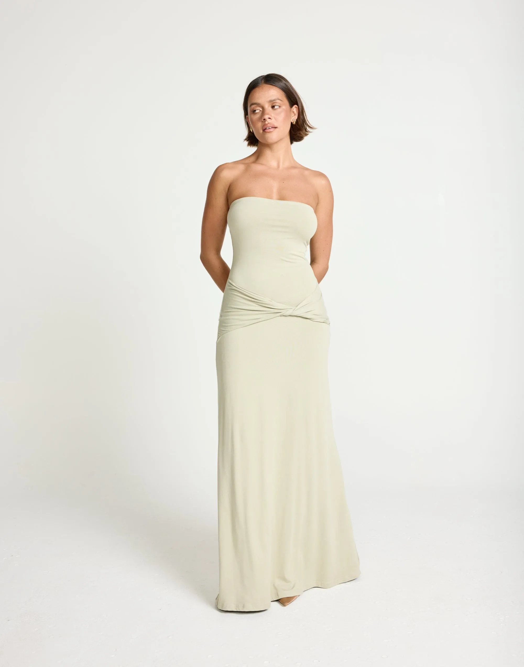 Edela Maxi Dress (Seagrass)