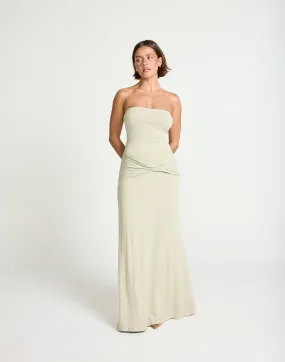 Edela Maxi Dress (Seagrass)