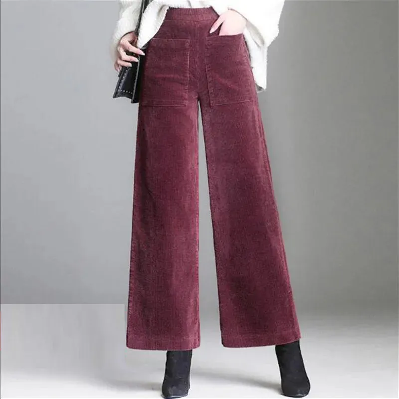 Ella Corduroy Flare Pants