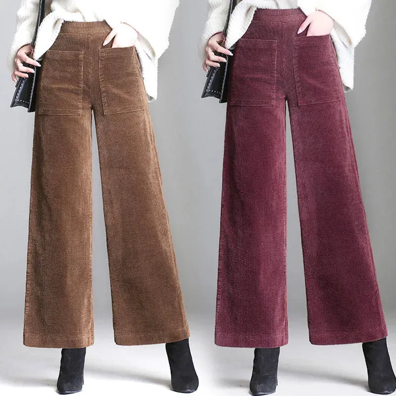 Ella Corduroy Flare Pants