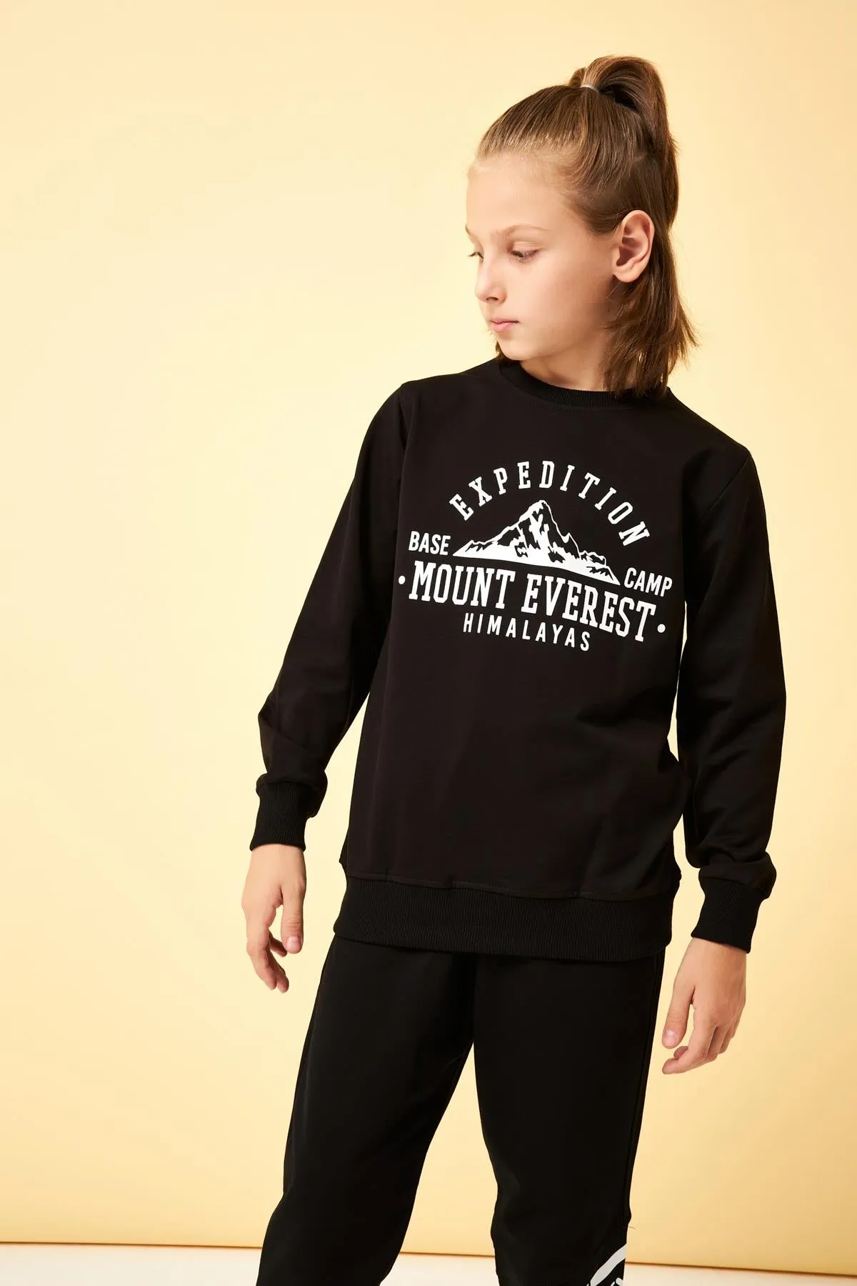 expedition baskili erkek çocuk sweatshirt