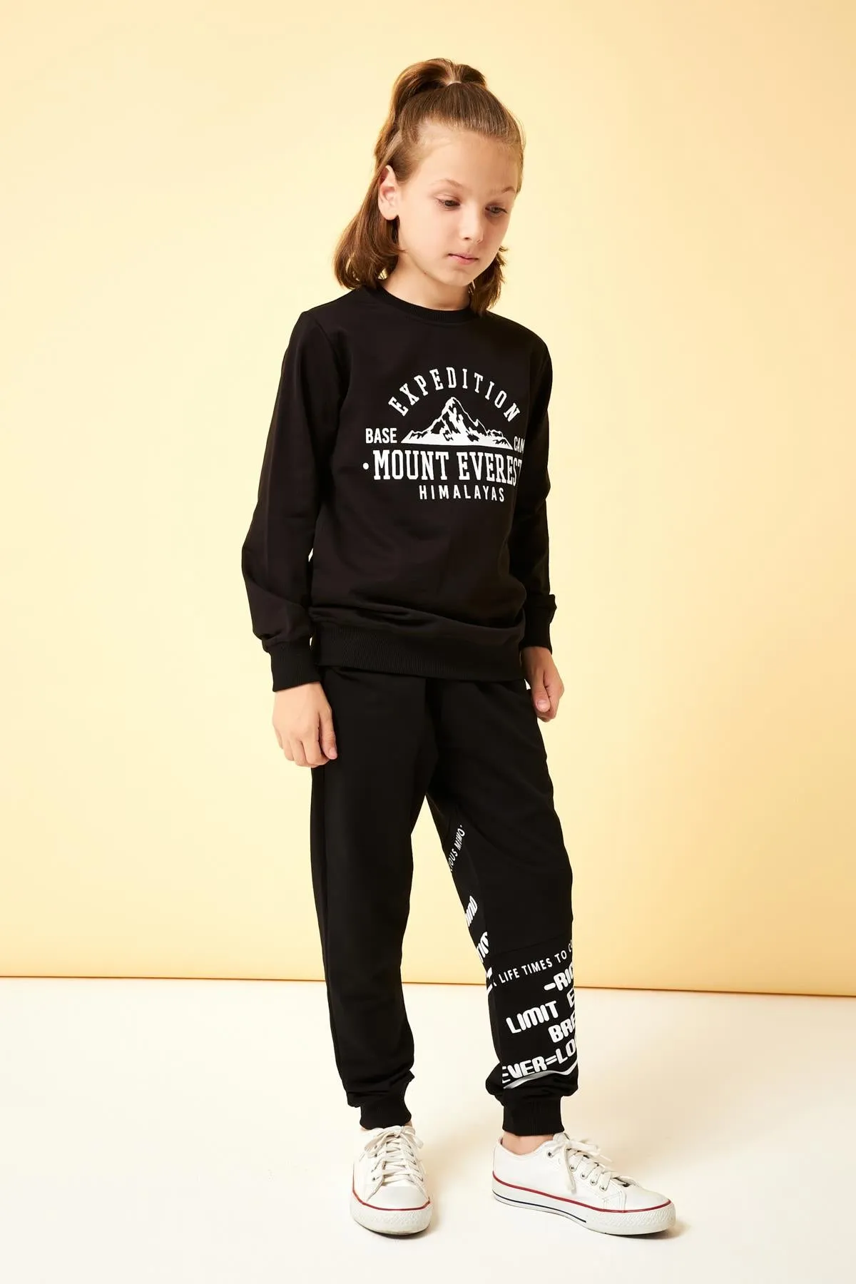 expedition baskili erkek çocuk sweatshirt