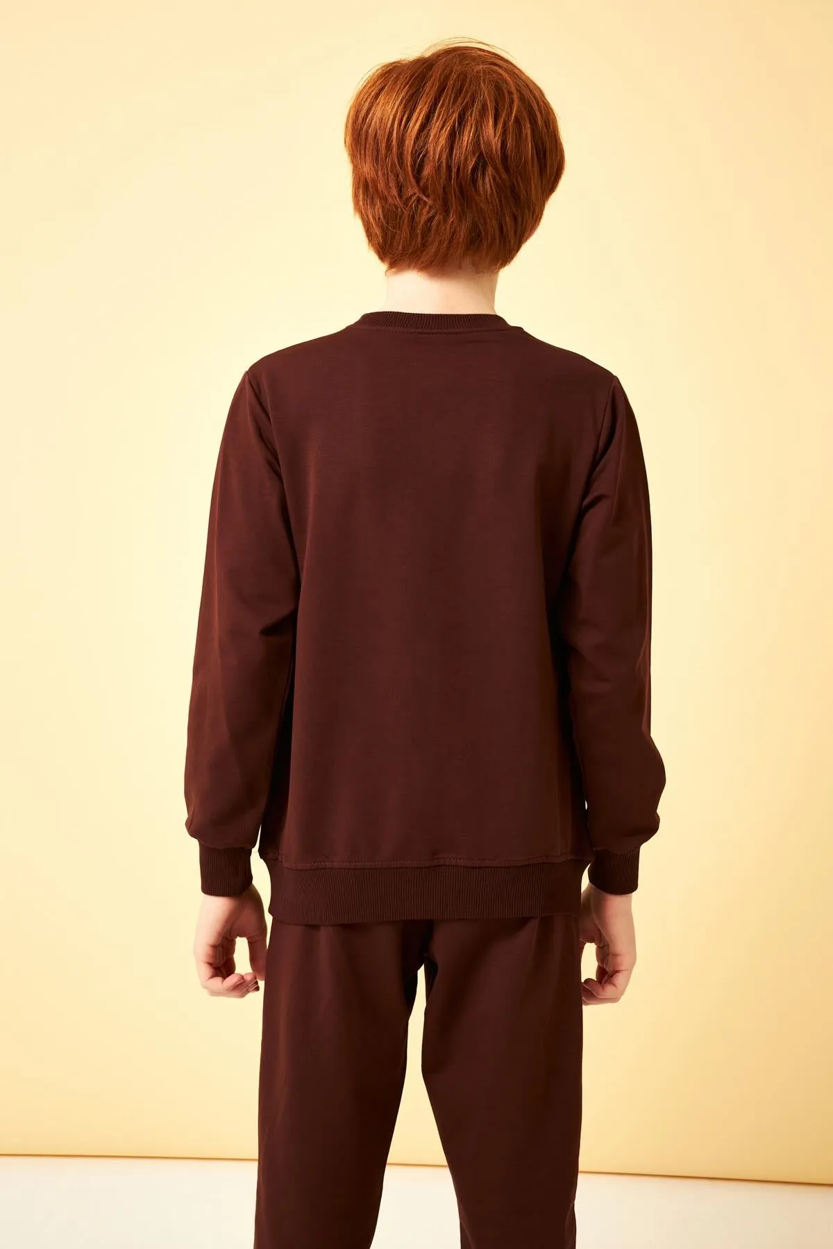 expedition baskili erkek çocuk sweatshirt