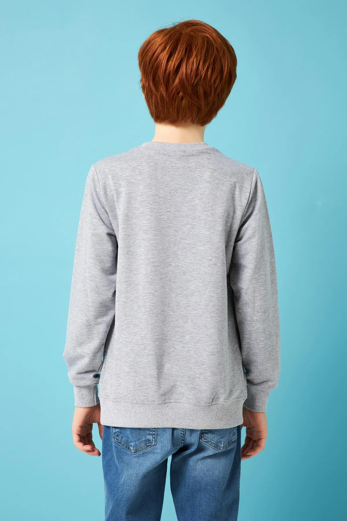 expedition baskili erkek çocuk sweatshirt