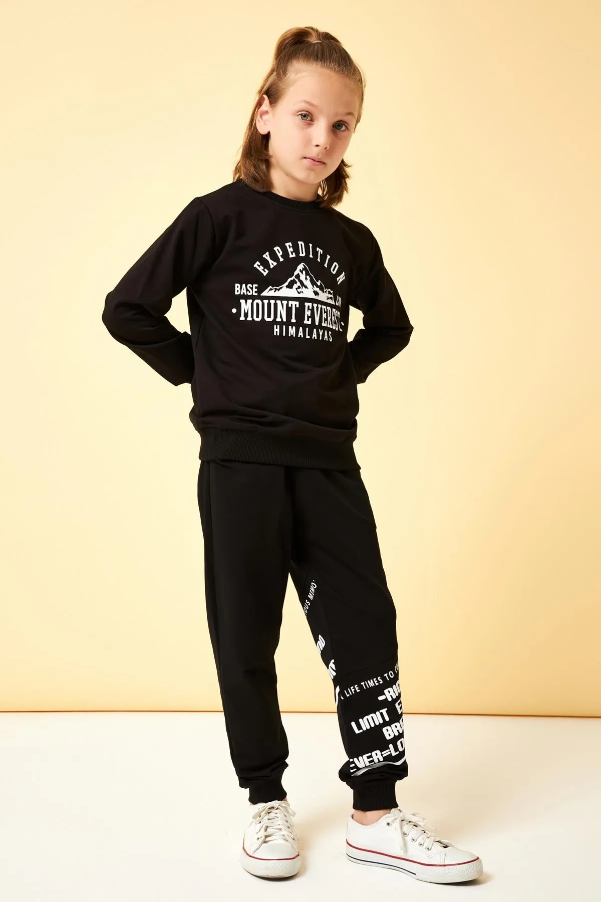 expedition baskili erkek çocuk sweatshirt