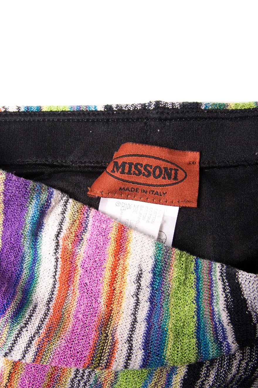 Flared Knit Pants