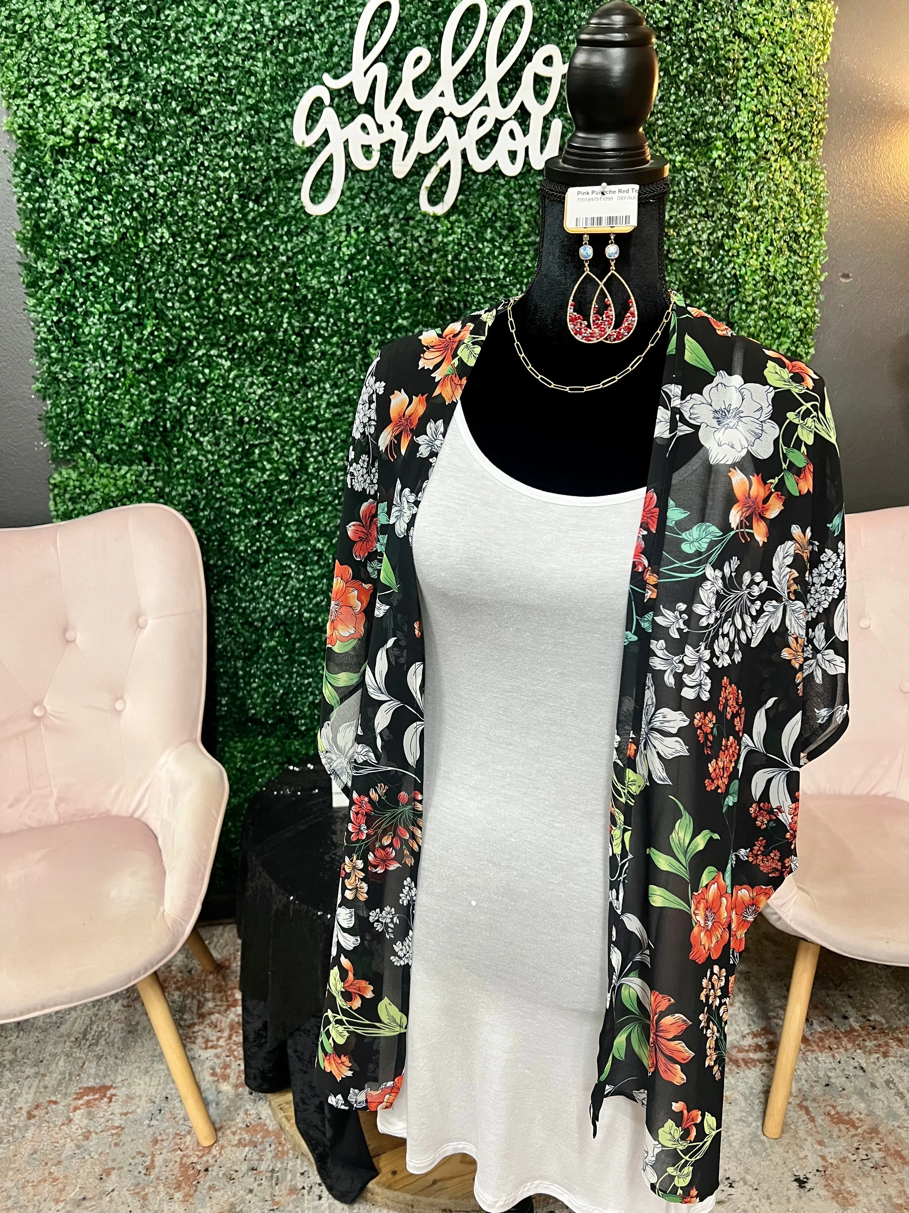 Flower Pickin Kimono