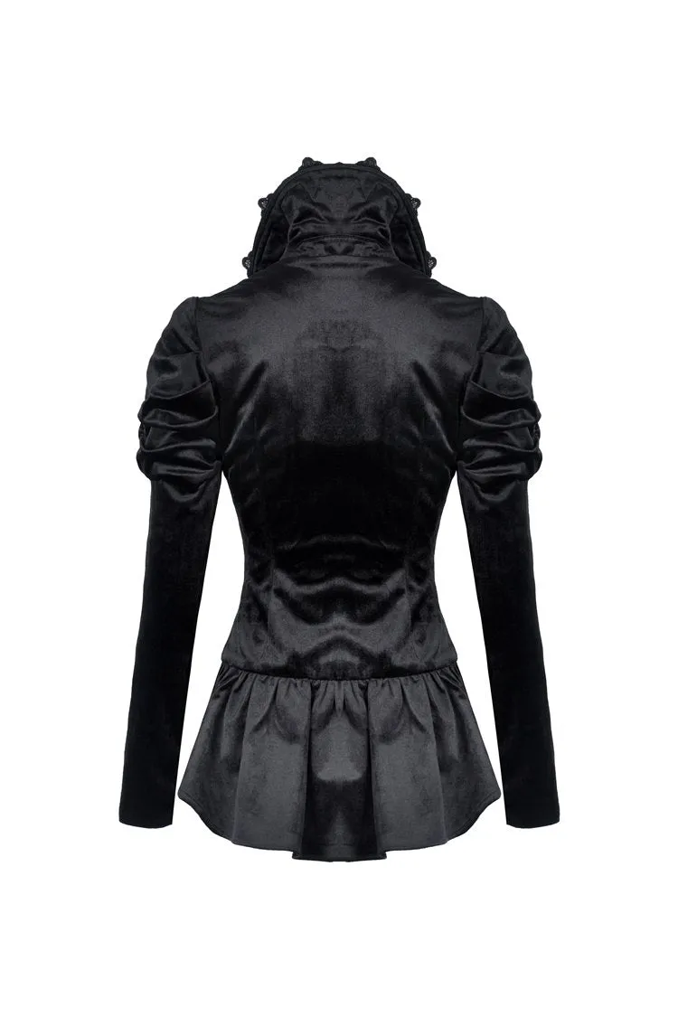 Gothic velvet two-pcs jacket JW191
