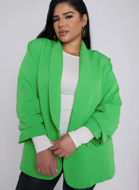 Green Aarya Blazer