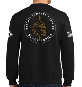 H Co 50-50 Blend Crewneck Unisex Sweatshirt. This shirt IS approved for PT.