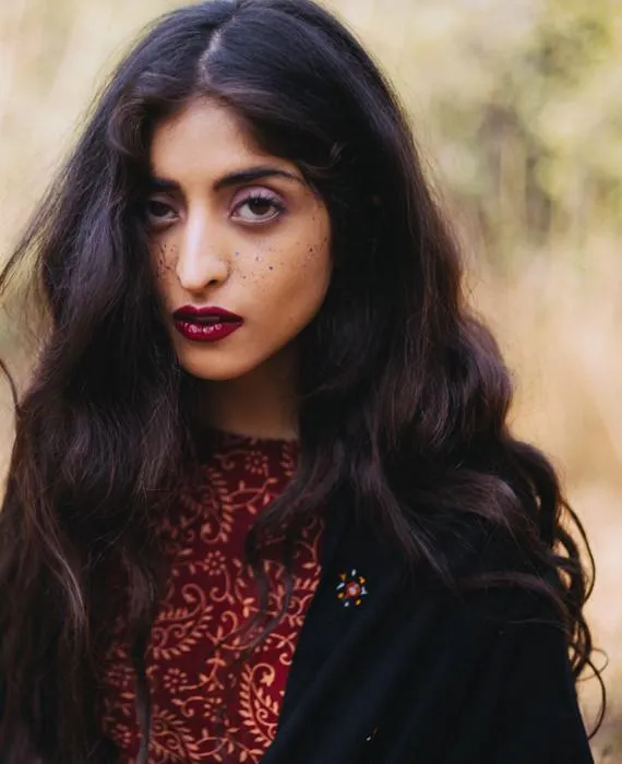 Handwoven and Embroidered Woolen Open Shawl Jacket