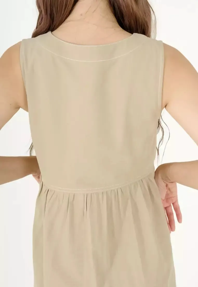 Highlight Trim Mini Dress